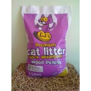 CJ's Premium Cat Litter Wood Pellets