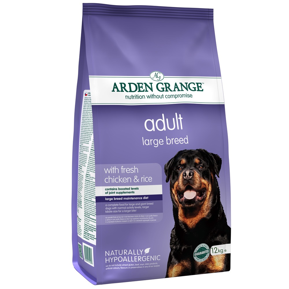 Arden Grange Chicken & Rice Large Breed Adult Dog Food