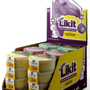 Little Likit treats are designed to be used in conjunction with our range of Likit Toys to relieve the boredom and stress of stabled life!