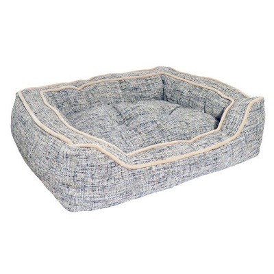 Rosewood 40 Winks Luxury Slate & Oatmeal Square Bed