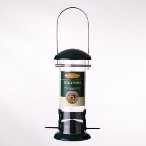 Metal Seed Feeder by Johnston & Jeff