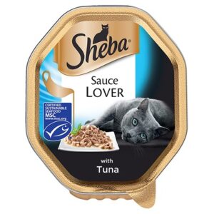 Sheba Tray Sauce Lover Tuna 22x85g