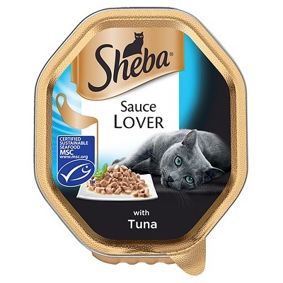Sheba Tray Sauce Lover Tuna 22x85g