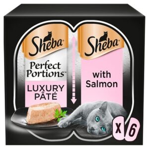 (Discontinued) Sheba Perfect Portions Salm Loaf 8x3x75g