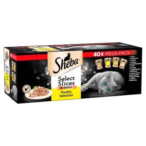Sheba Pch Sel Slice Pltry Col G 40x85g