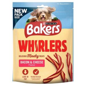 Bakers Whirlers Bacon & Cheese 6x130g