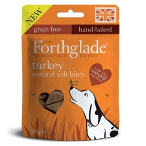Forthglade Nat Soft Bite Treats Tky8x90g