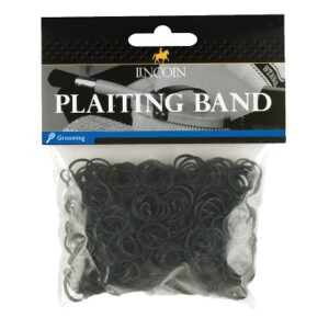 Lincoln Plaiting Bands 500s Black