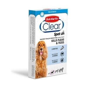 BM Flea Clear Med Dog 24Wk (10-20kg) 3x6