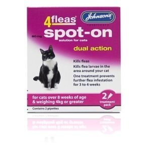 JVP 4Fleas Spot-On Cat 6x2Pipetes