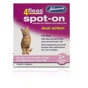 JVP 4Fleas Spot-On Small Cat/Kitten 6x2P