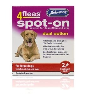 JVP 4Fleas Spot-On Dog Large 2x6