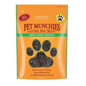 Pet Munchies Dog Treat Liver Crunch8x90g
