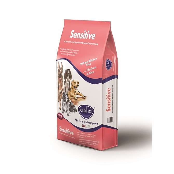Alpha Sensitive Chicken & Rice 15kg