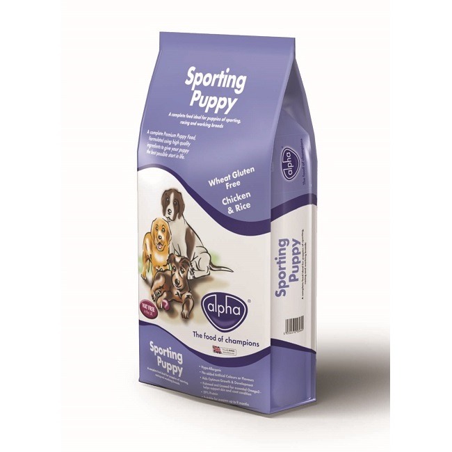 Alpha Sporting Puppy Chicken & Rice 15kg