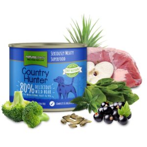 N/Menu Ctry Hunter Dog Tins WBoar 6x600g