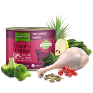 N/Menu Ctry Hunter Dog Tins Phs&Go6x600g