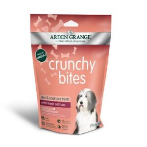Arden Grange Crunchy Bites Salmon Dog Treats 225g