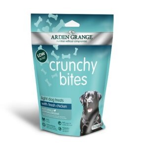 Arden Grange Crunchy Bites Light Dog Treats 225g