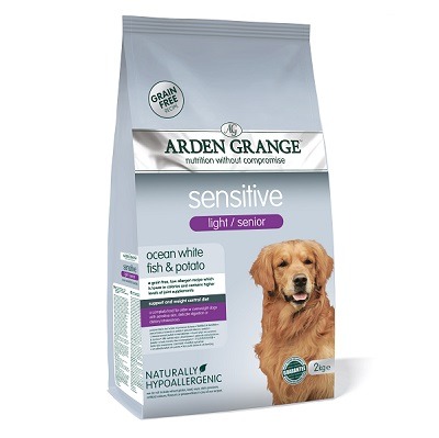 Arden Grange Senior/Light Sensitive Ocean White Fish & Potato 2kg