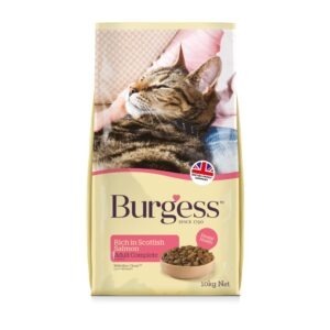 Burgess Adult Cat Rich in Scottish Salmon 10kg