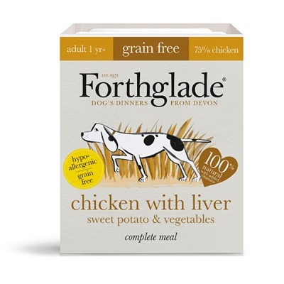 Forthglade Comp Adlt GF Chck Liv 18x395g
