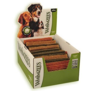 Whimzees Stix Display Box Med 100x150mm