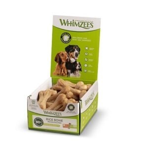Whimzees Rice Bone XL/Lg Display Box x23