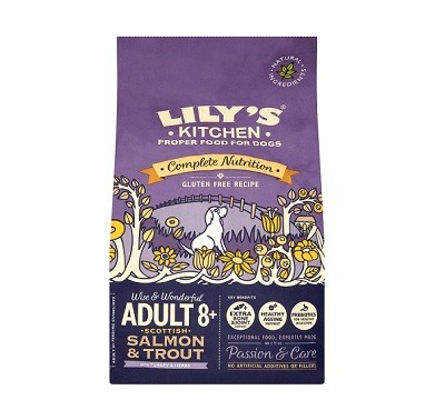 Lily's Kitchen Adult 8+ Salmon & Trout Dog 2.5kg
