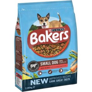 Bakers Small Dog Beef & Veg