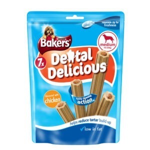 Bakers Dental Del Chicken Medium 6x200g