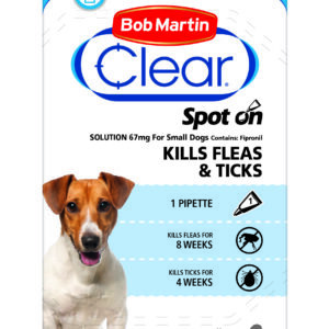 BM Flea Clear Spot On Small Dog 1Tubex10