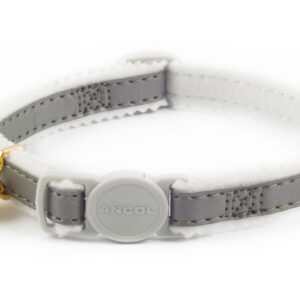 Ancol Cat Collar Reflective Silver