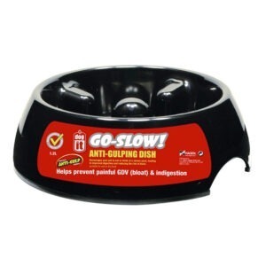 Dogit Anti Gulping Bowl Black