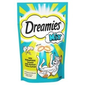 (Discontinued) Dreamies Mix Salmon & Tuna 8x60g