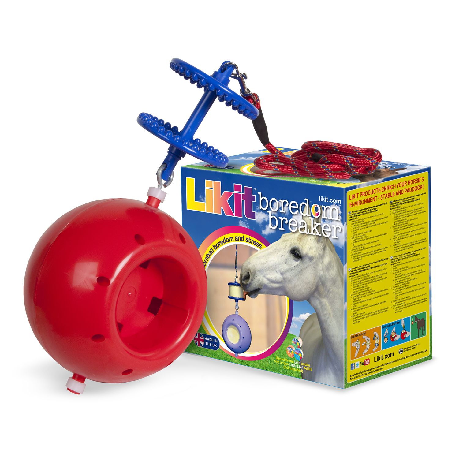 Likit Boredom Breaker Toy Red