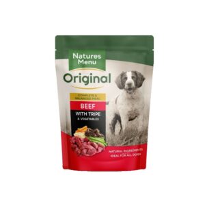 N/Menu Dog Pch Beef & Tripe 8x300g
