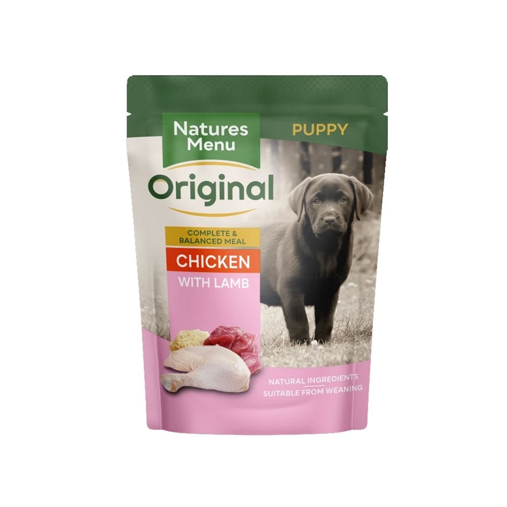 N/Menu Dog Junior Pch Chick&Lamb 8x300g