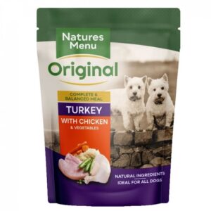 N/Menu Dog Pch Turkey & Chicken 8x300g