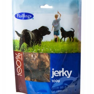 Hollings Jerky 8x100g Disp Box