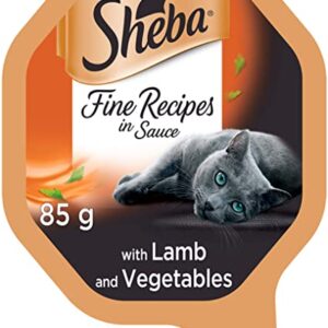 Sheba Tray Fine Recipes Lamb 22x85g