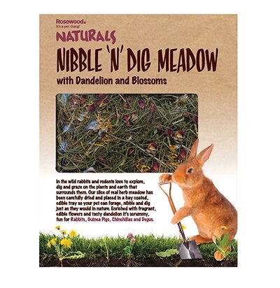 Naturals Nibble 'n' Dig Meadow x4