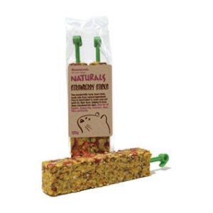 Naturals Strawberry Sticks x8