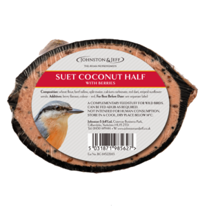 JJ Suet Coconut Half Berry x30