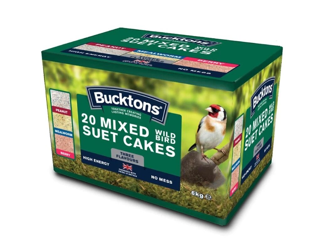 Bucktons Mixed No Mess Suet Cakes