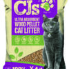 CJs Ultra Absorbent Wood Pellet Cat Litter 30L