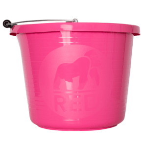 Red Gorilla Premium Bucket Pink