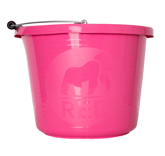Red Gorilla Premium Bucket Pink
