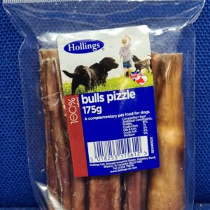 Hollings Bulls Pizzle 10x175g Pre Pack