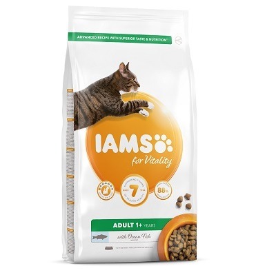 Iams Cat Adult Vitality Ocean Fish 2x2kg